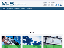 Tablet Screenshot of mbsassociates.com